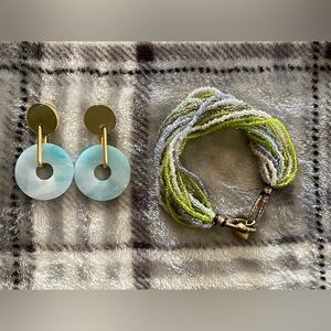 Earring and Bracelet set